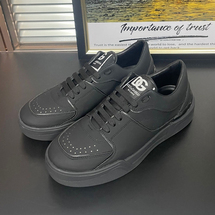 ディーアンドジー メンズ ブラック スニーカー - Dolc& Gabbana  - dol423x