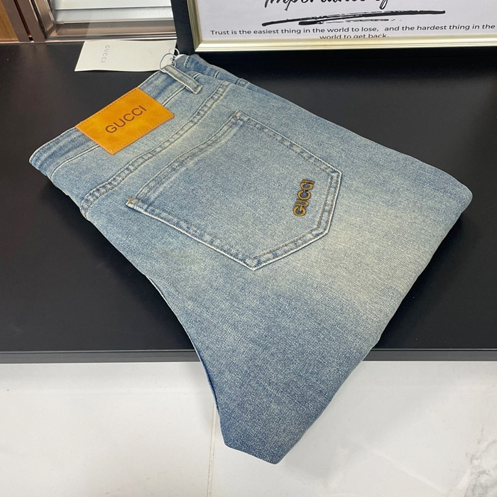 Casual ルイヴィトンメンズ カジュアル ジーンズ Lou01775x.ブルー