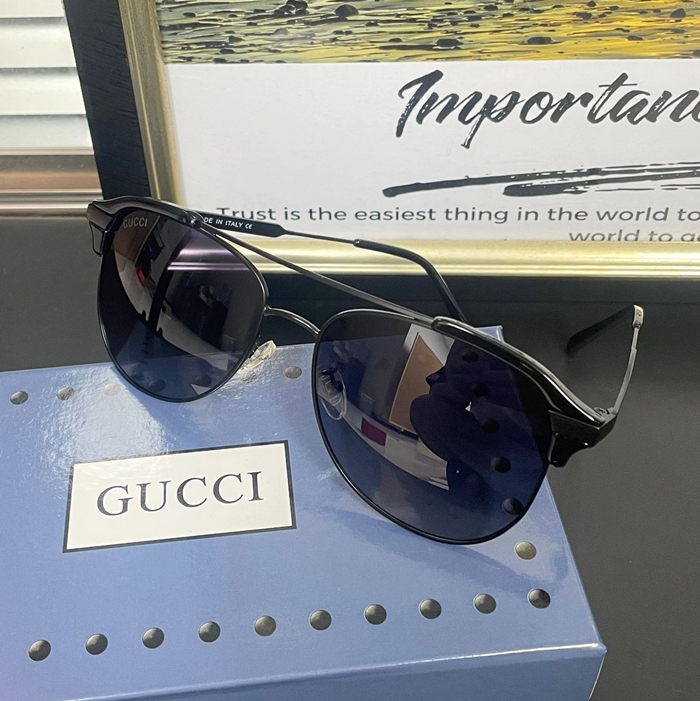 Retro Acrylic Frame  - グッチ メンズ レトロフレーム サングラスGuc01069x.3