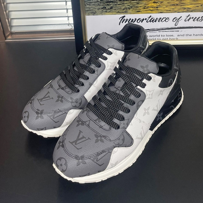 ルイヴィトン メンズ グレー スニーカー -  Gray  - lv168x