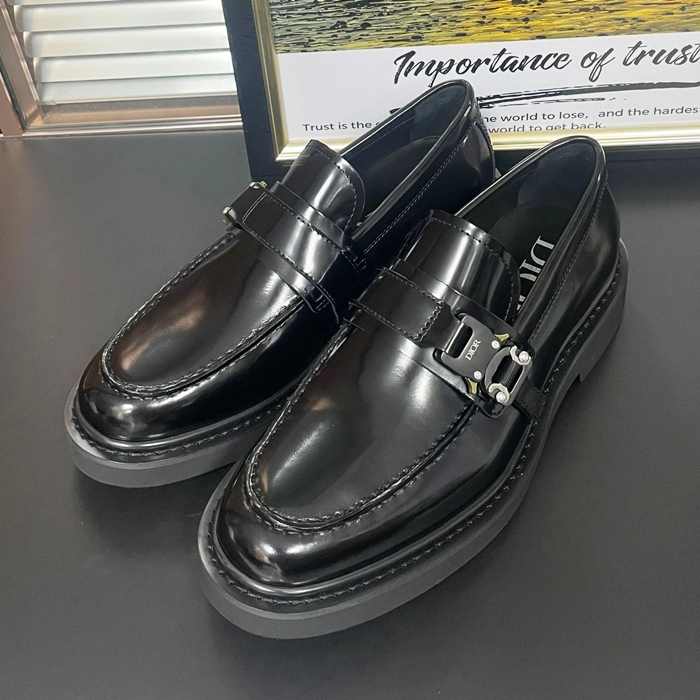 ディオール メンズ B67 カーフスキン ダービーシューズ  - - di741x