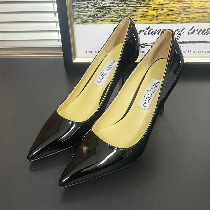    High Heel - ジミーチュウレディースレザーパンプス ハイヒール JIMS0029.ブラック