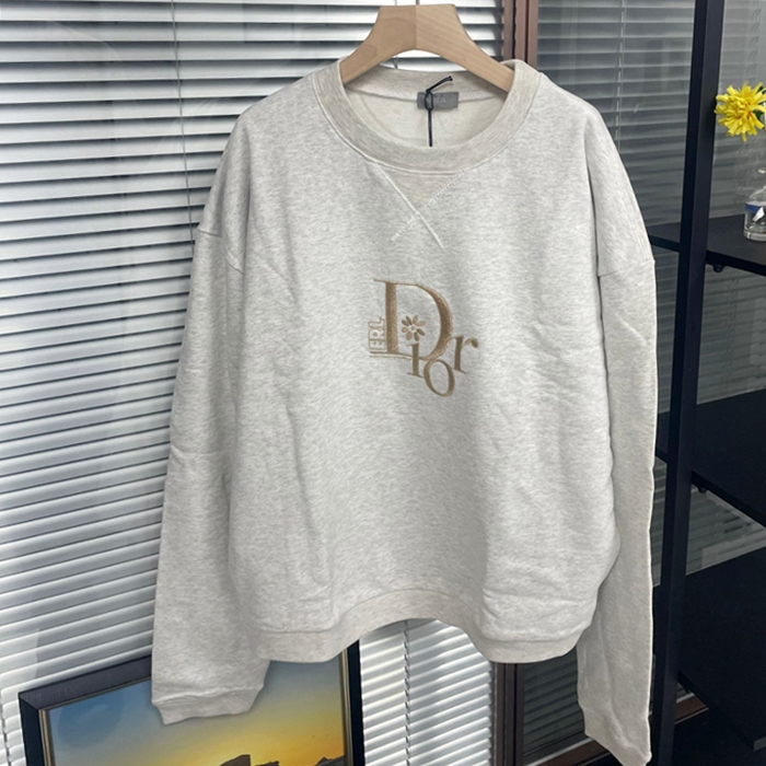 ディオール メンズ グレー ニット -  Gray Kntis - dic388x