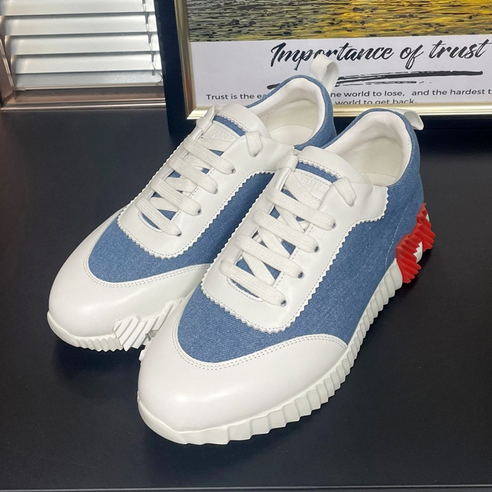 エルメス ユニセックス バウンシング スニーカー  -   - he317x