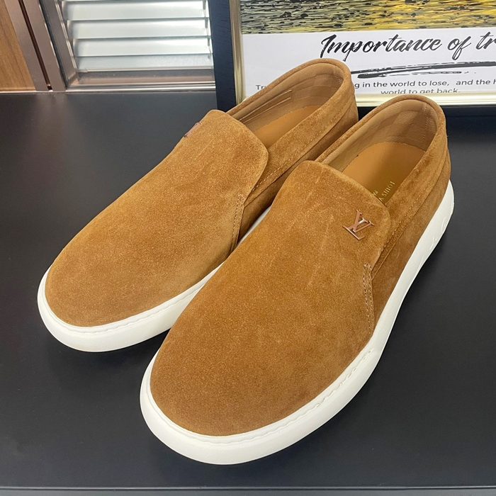 ルイヴィトン メンズ モダン キャメルローファー -  Camel- lv2081x