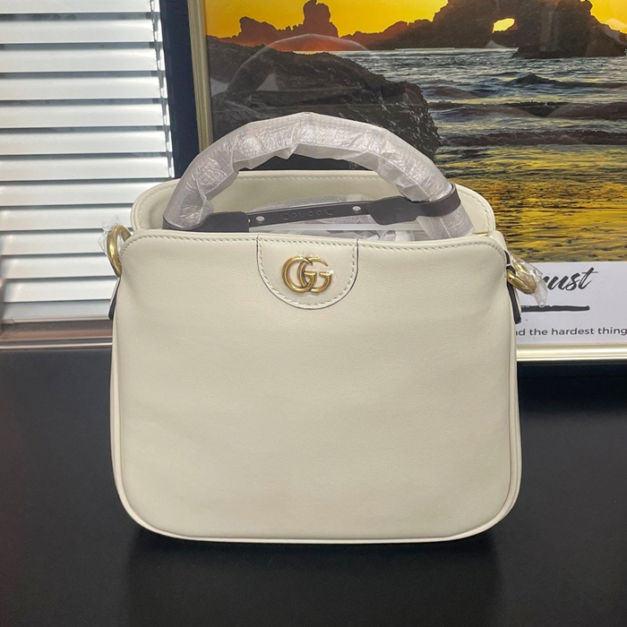 グッチ レディース ホワイト ダイアナ トートバッグ - White Diana - gu820x