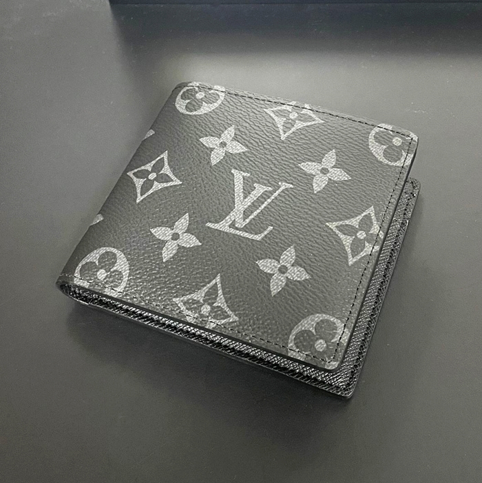  - ルイヴィトン メンズレザー財布 LOUW0005,ブラック