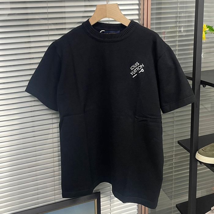 ルイヴィトン メンズ ブラック Tシャツ -   - lvc385x