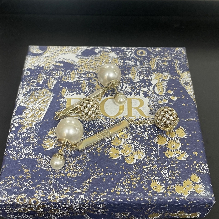 ディオール レディース ゴールド イヤリング -   Gold Earring - acc808x