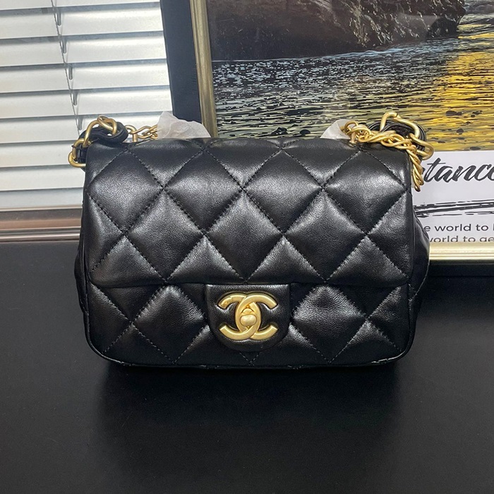 シャネルレディース ブラック チェーンバッグ - - ch456x