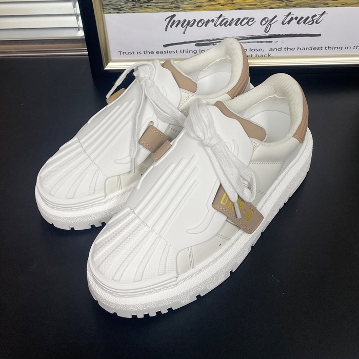    - ディオールレディースレザースニーカーDIOS0325,ホワイト