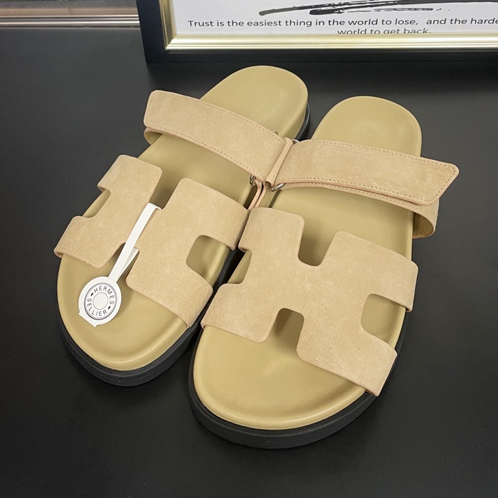 エルメス レディース ベージュ スリッパ -   Slipper - he101x