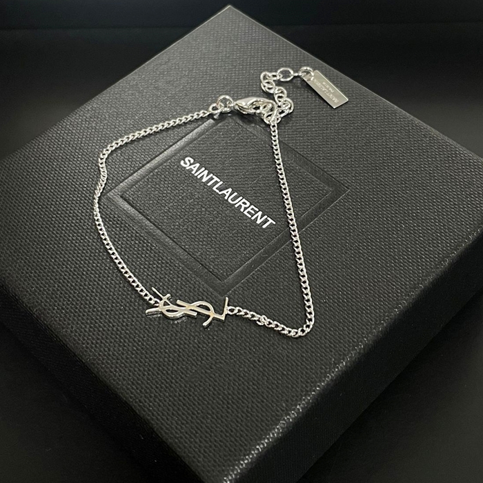 サンローラン レディース ゴールド ブレスレット -  Gold Bangle - acc1288x