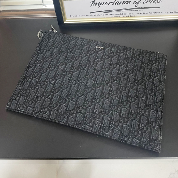 ディオール メンズ オブリーククラッチバッグ  -  Oblique- di646x