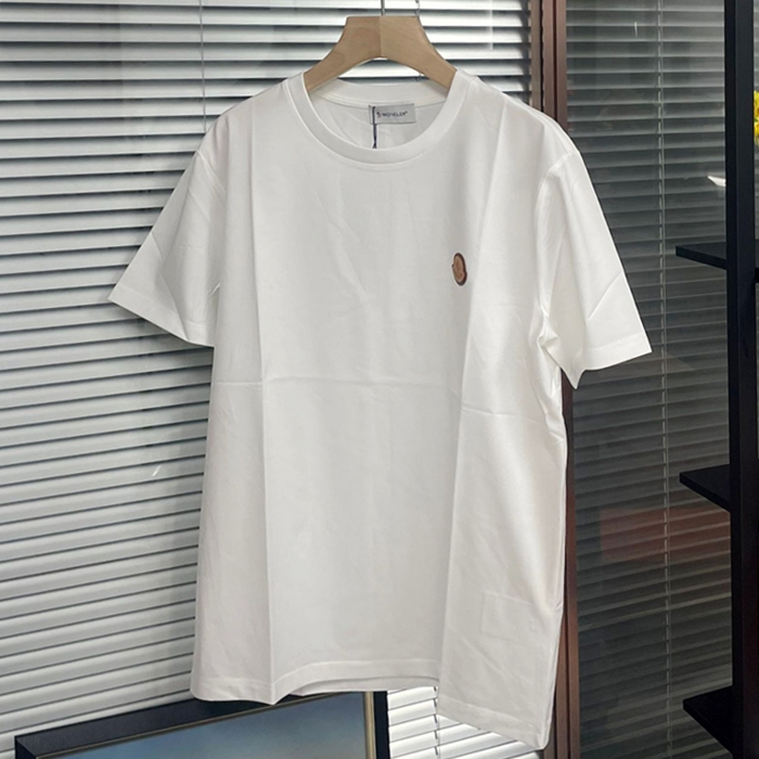 モンクレール メンズ ホワイト Tシャツ - White  - moc180x