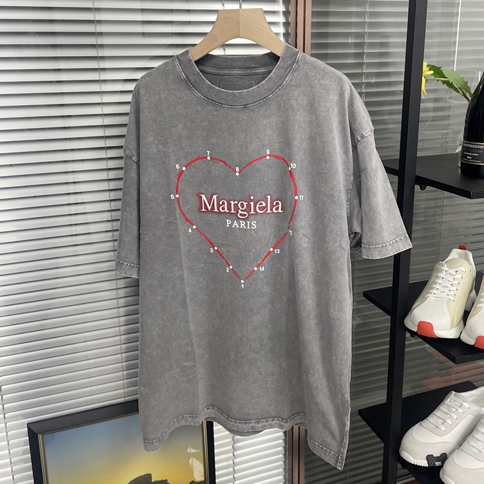 メゾン マルジェラ ユニセックス グレー Tシャツ -  - mac319x