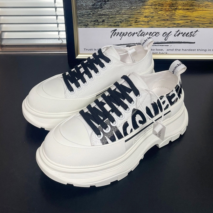 アレキサンダー マックイーン トレッドスリックスニーカー - Alexander McQueenWhite  - aq08x