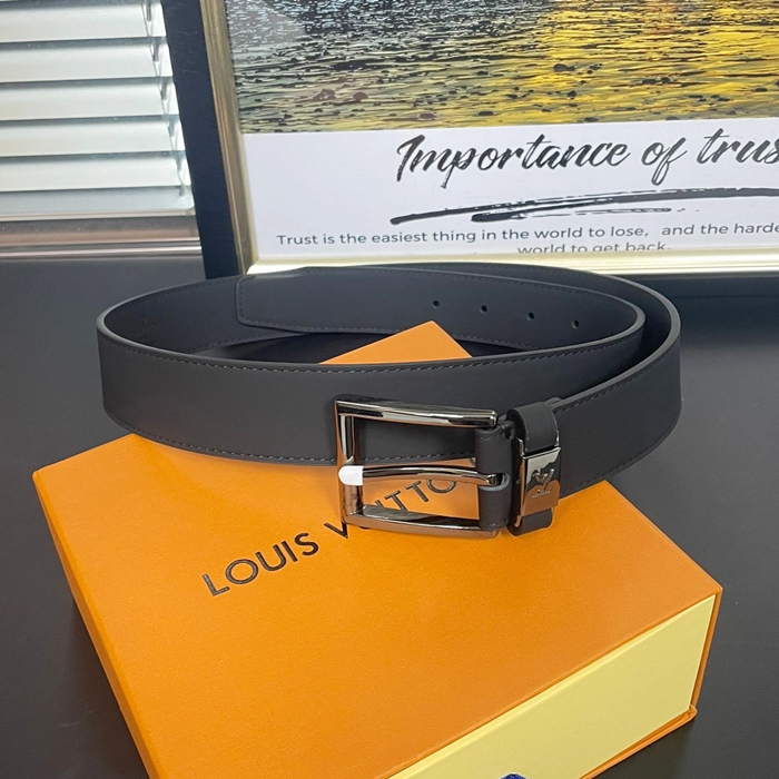 ルイヴィトン メンズ シグネチャー ブラック ベルト -  Belts - lv1543x