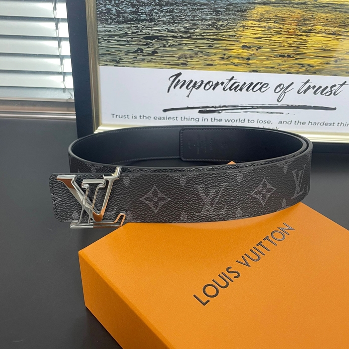 ルイヴィトン メンズ ブラック ベルト -  Belts - lv453x