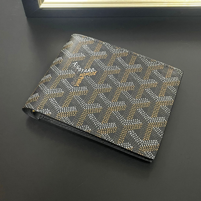 ゴヤール ユニセックス ブラック ビクトワール 二つ折り財布 - Victoire s - gow61x