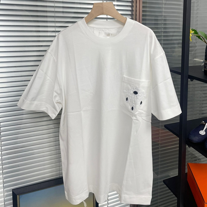 ジバンシィ メンズ ホワイト 半袖Tシャツ - Givenchy White  - gic480x