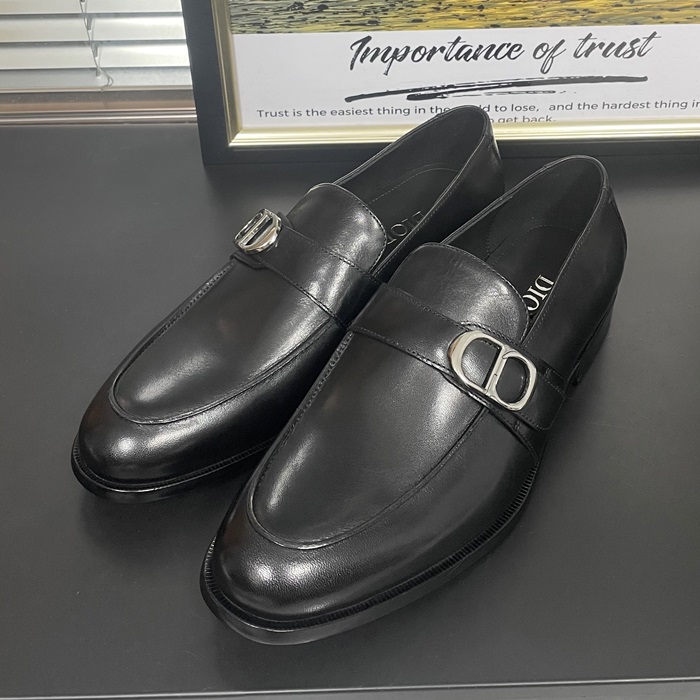 ディオール メンズ ブラックローファー - - di576x