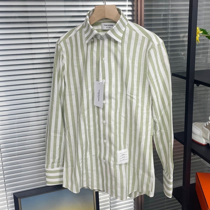 Strap  Gray - トムブラウンメンズ ストラップ シャツ Thom01272x Size(m - 2xl) グレー