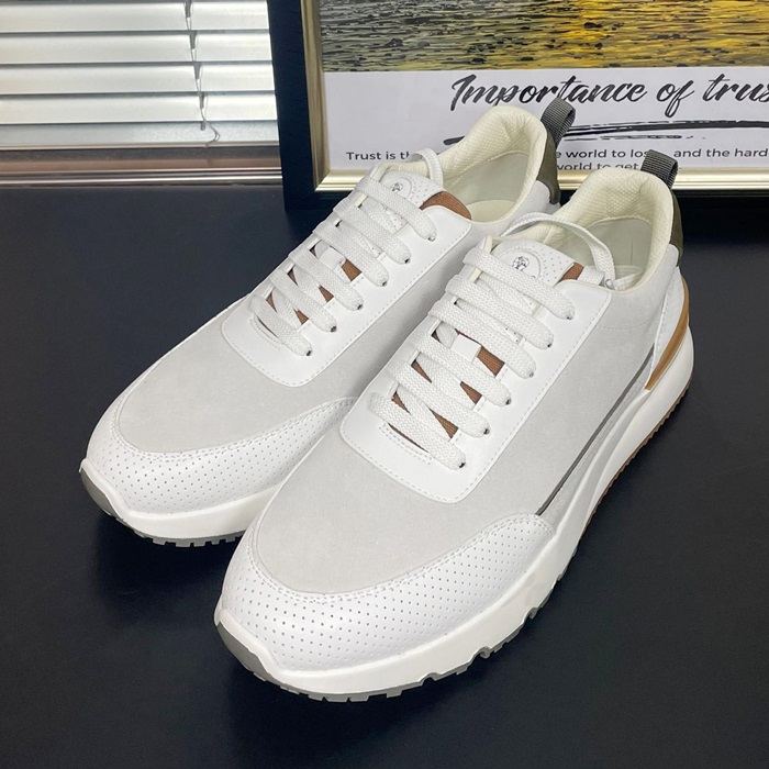 ブルネロクチネリ メンズ ベージュ スニーカー -  Cucinelli  - bru14x