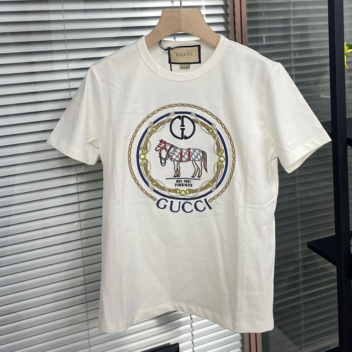 グッチ レディース アイボリー Tシャツ - Ivory  - guc360x
