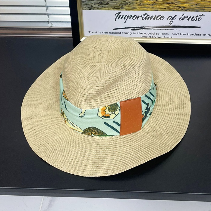 ロエベレディース 帽子 LOWM0002, ライトベージュ