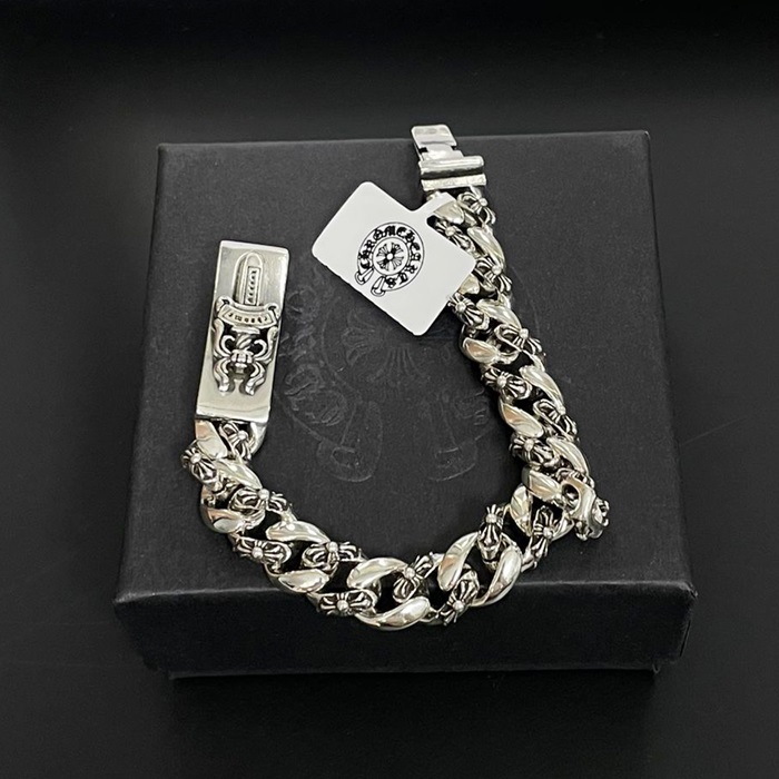 クロムハーツ メンズ スターリング ブレスレット CR034, JASON