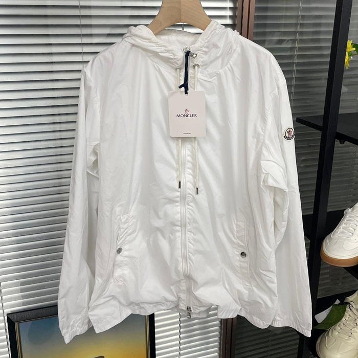 モンクレール メンズ ホワイト ジャケット - White - moc472x