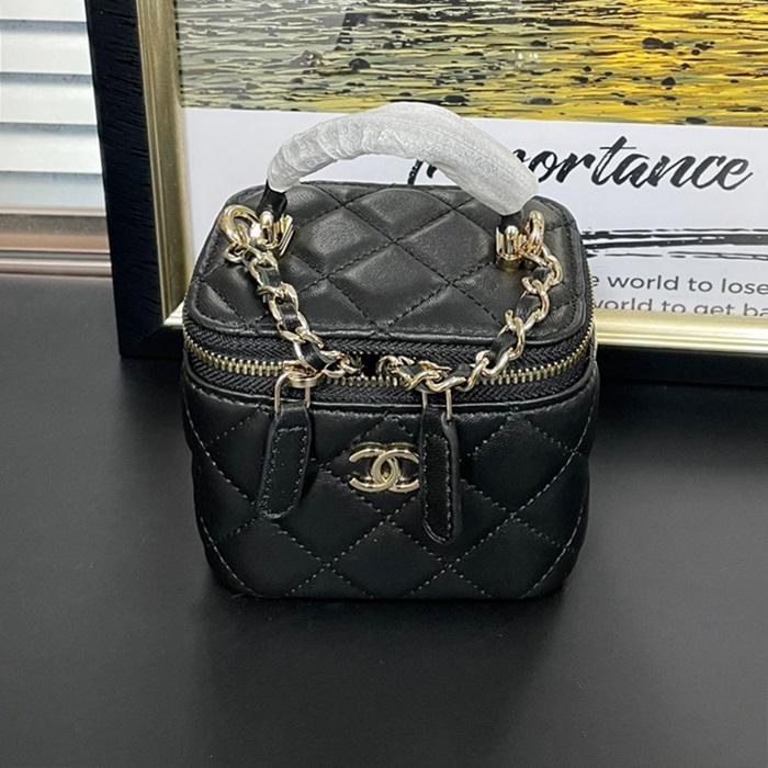  シャネルレディースハンドル バニティ バッグ  ch512x