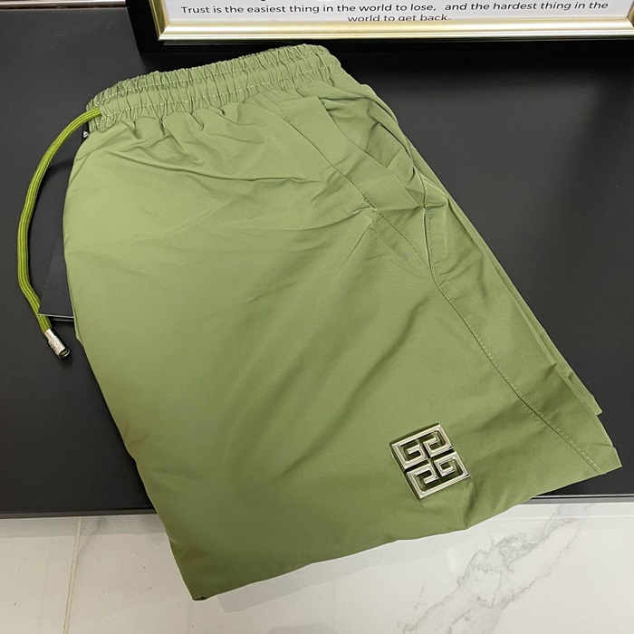 ジバンシィ メンズ カーキ ハーフパンツ - Givenchy Khaki Half-pants - gic359x