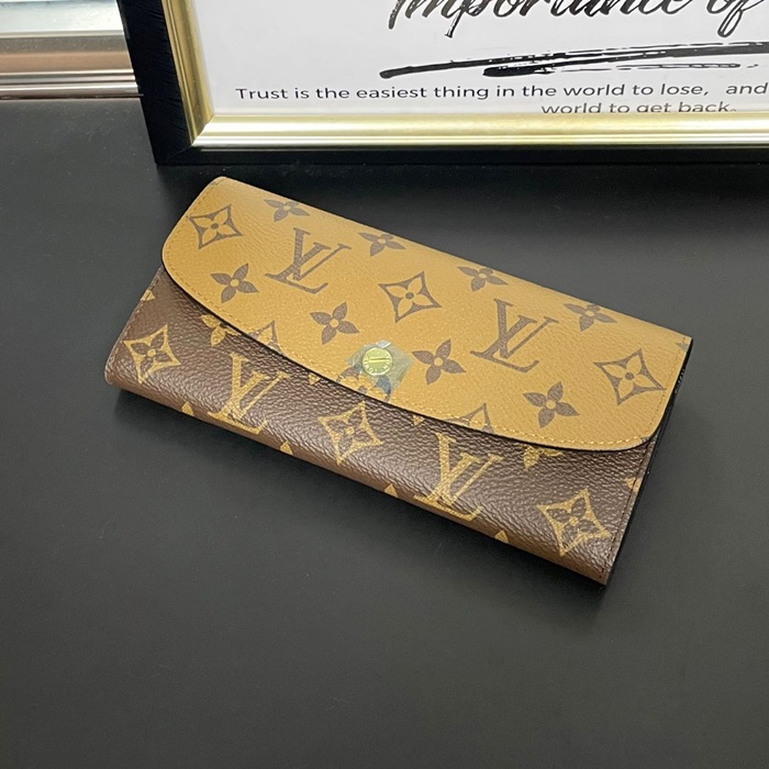 ルイヴィトン ユニセックス キャメル 長財布 - Camel Long Purse - lv1325x