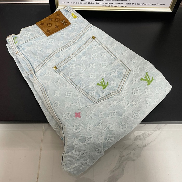 ルイヴィトン メンズ ブルー ジーンズ -   - lvc880x