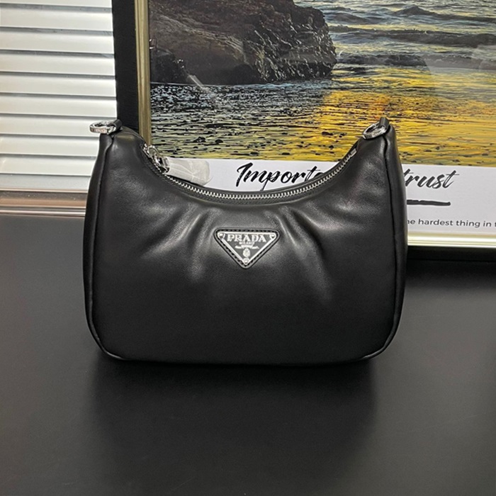 プラダ レディース ブラック クロスバッグ - - pr285x