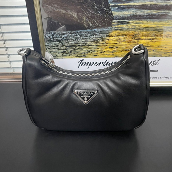 プラダ レディース ブラック クロスバッグ - - pr285x