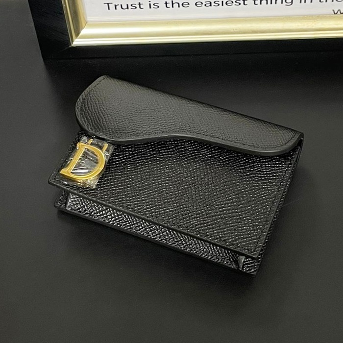ディオール レディース ブラック カード財布 -   Card - diw175x