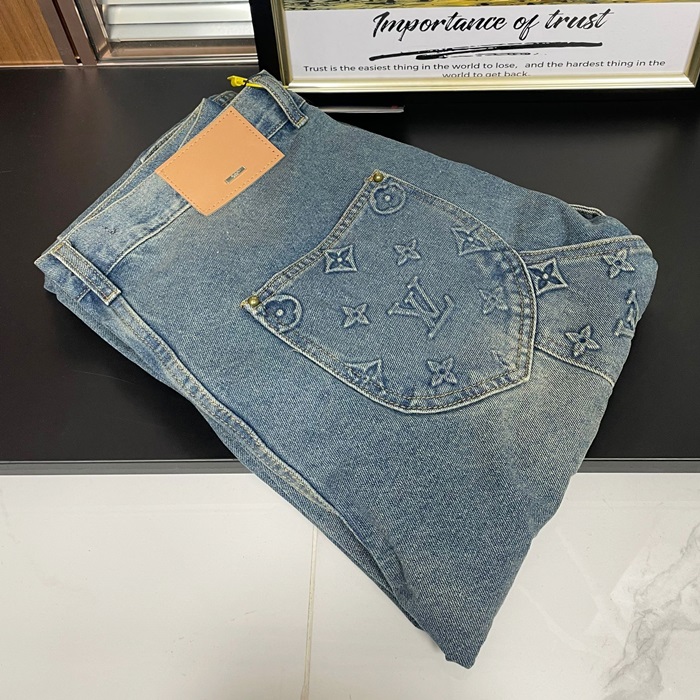 ルイヴィトン メンズ ブルー ジーンズ -   - lvc347x
