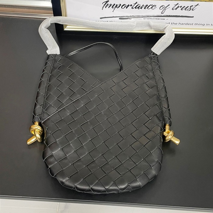 ボッテガヴェネタ レディース ブラック ショルダーバッグ -  - bv224x