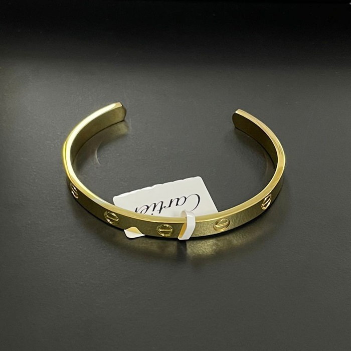 ラブブレスレット 18Kイエロー ゴールド B6032416 カップルブレスレット - ca0009z  Love Bracelet 18k Yellow Gold