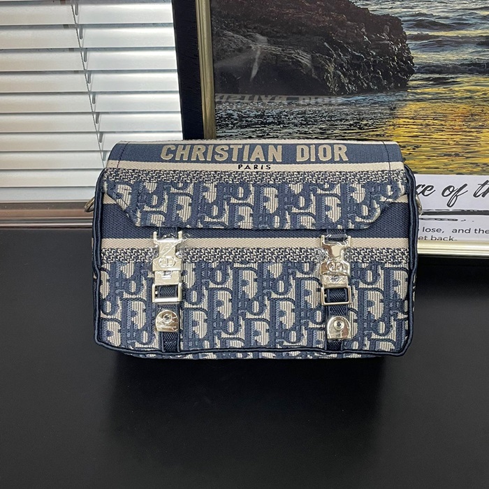 ディオール レディース オブリーク ネイビー キャンプバッグ -  Navy- dio02066x