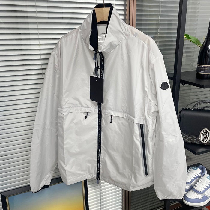 モンクレール メンズ ホワイト ジャケット - White - mo139x