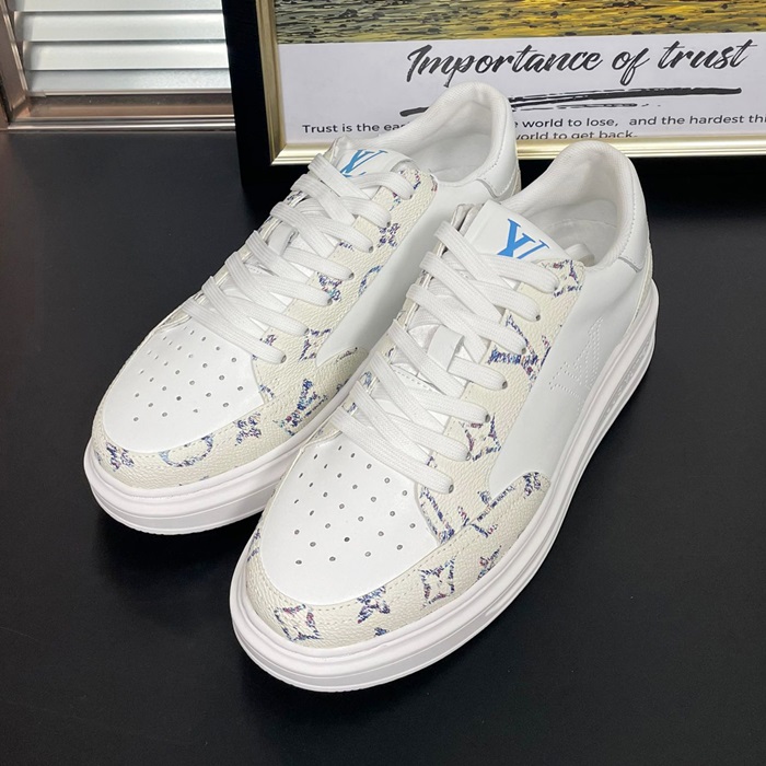ルイヴィトン メンズ アイボリー スニーカー -  Ivory  - lvs757x