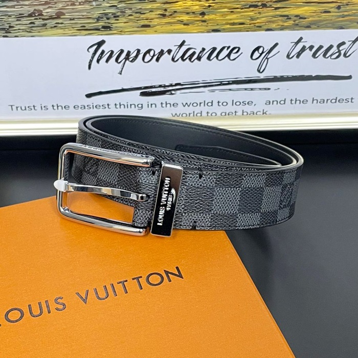 ルイヴィトン メンズ グレー ベルト -  Gray Belts - lv452x