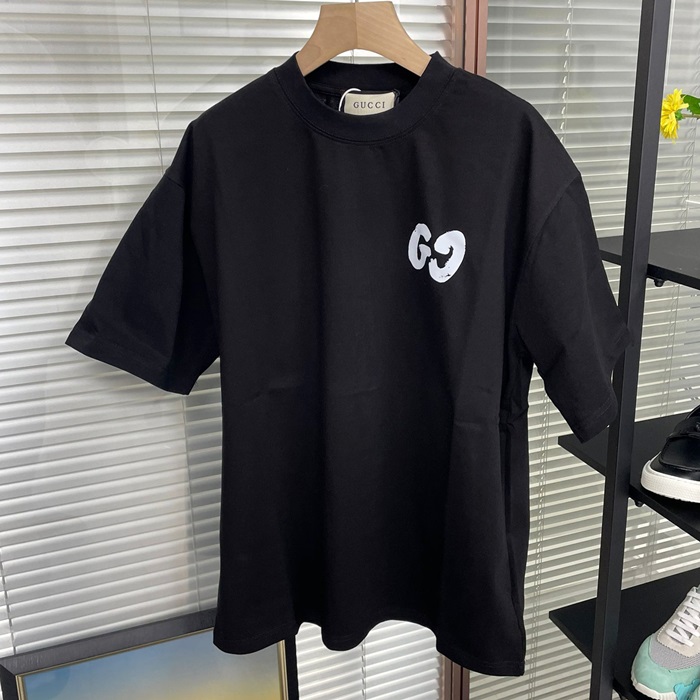 グッチ メンズ ブラック 半袖Tシャツ - - guc1086x
