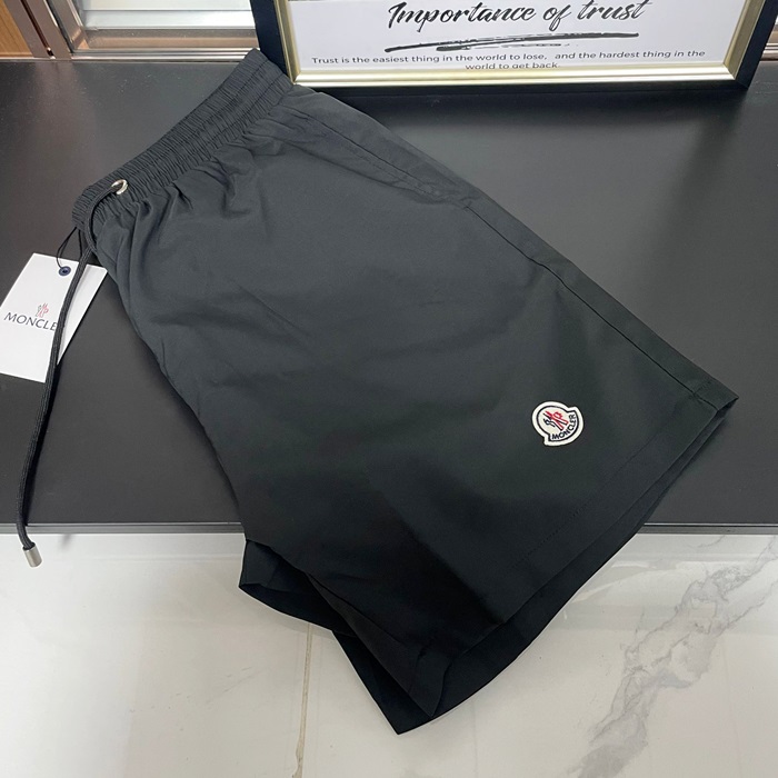モンクレール メンズ ブラック ハーフパンツ - Monclear Half-pants - moc200x