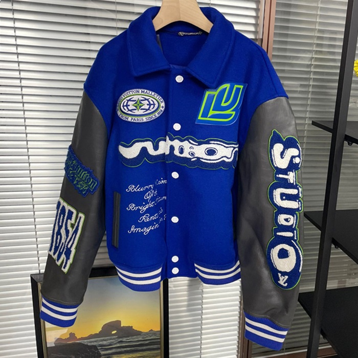 ルイヴィトン メンズ ブルー ジャケット -   - lv1856x