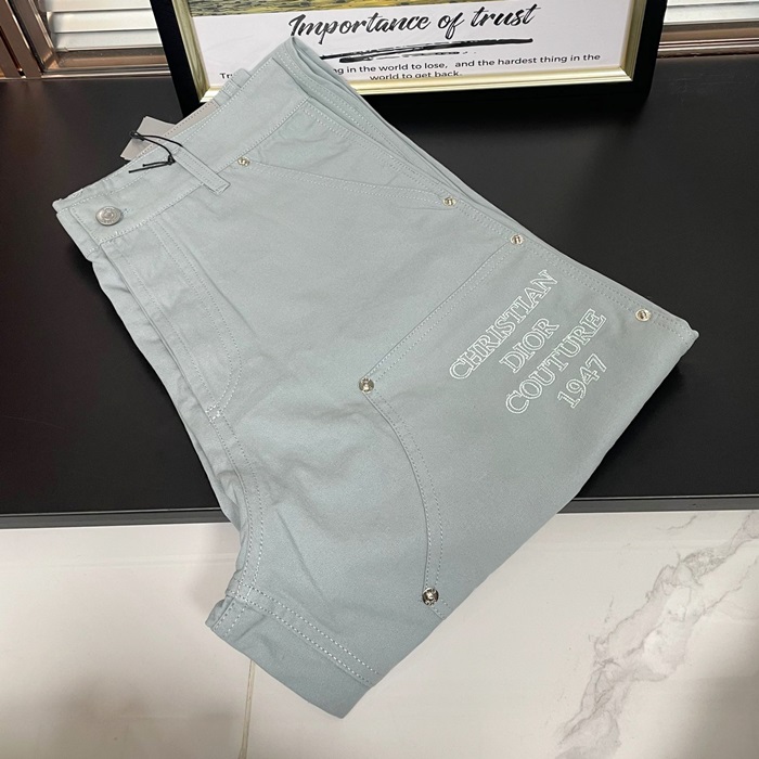 ディオール メンズ ブルー ジーンズ -   - dic347x